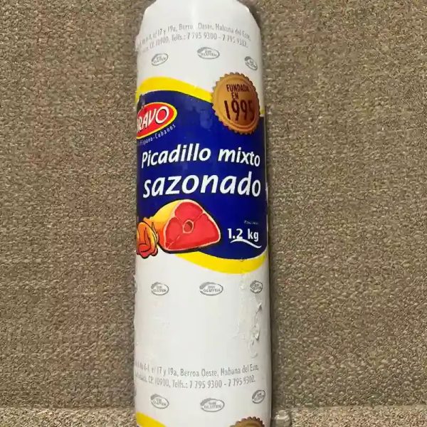 Picadillo sazonado mixto