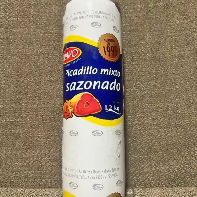 Picadillo sazonado mixto