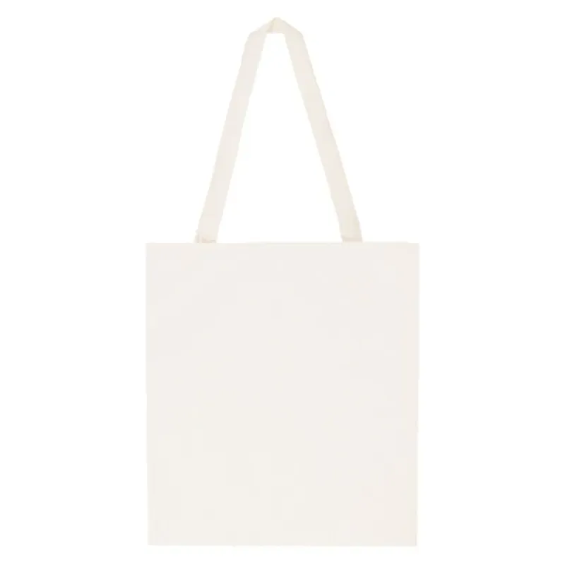 Bolsa de poliéster color blanco