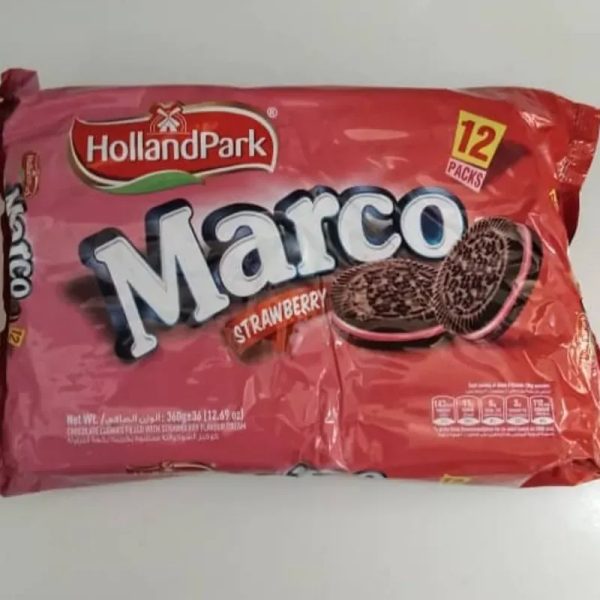 Galletas Marcos de fresa