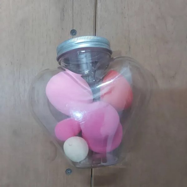 ‼️Pomo de esponjas de maquillaje de corazón ‼️