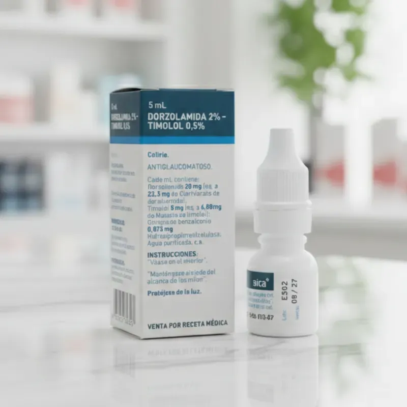 DORZOLAMIDA CON TIMOLOL (VENCE 8/27)