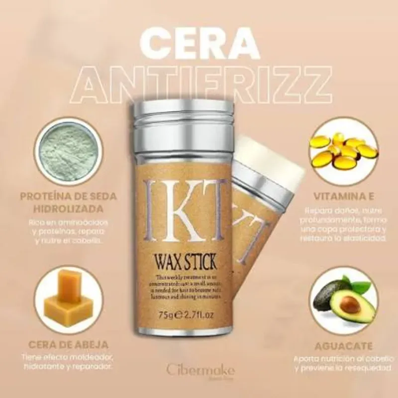 CERA MOLDEADORA EN BARRA IKT 75G