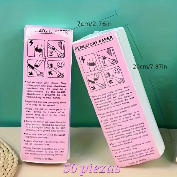 Papel depilatorio