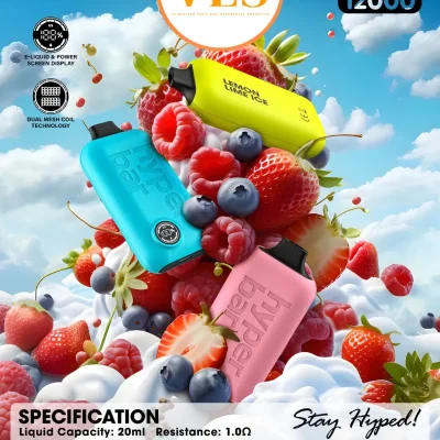 Hyper bar 12000 puffs