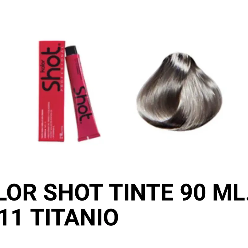 Tinte shot #11.11 Titanio