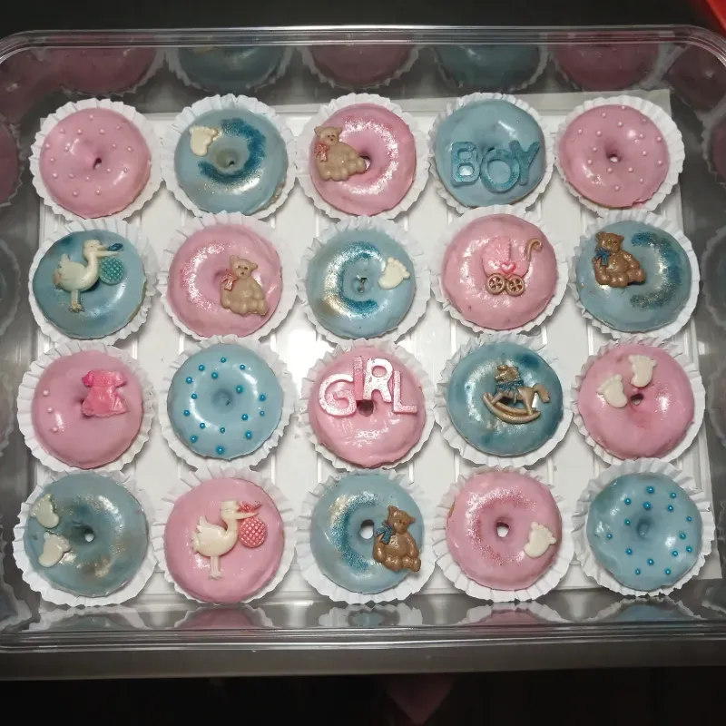 20 Minidonas Baby Shower