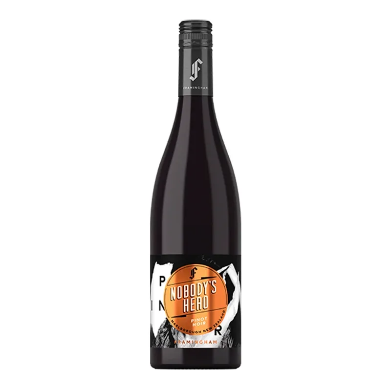 Vino Tinto Pinot Noir NOBODY´S HERO 750ml 6/Caja