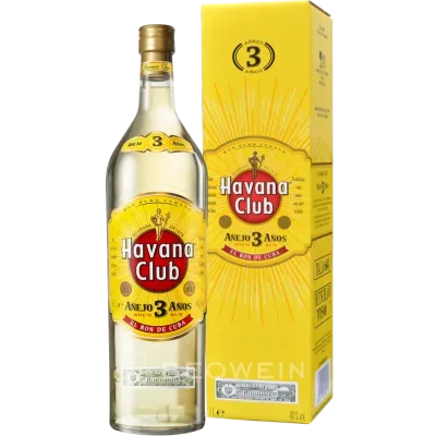 Ron Havana Club Añejo 3 años con Estuche- 70 cl. *Añejo Premium Perfecto