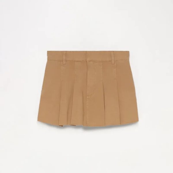 Falda corta tabla denim