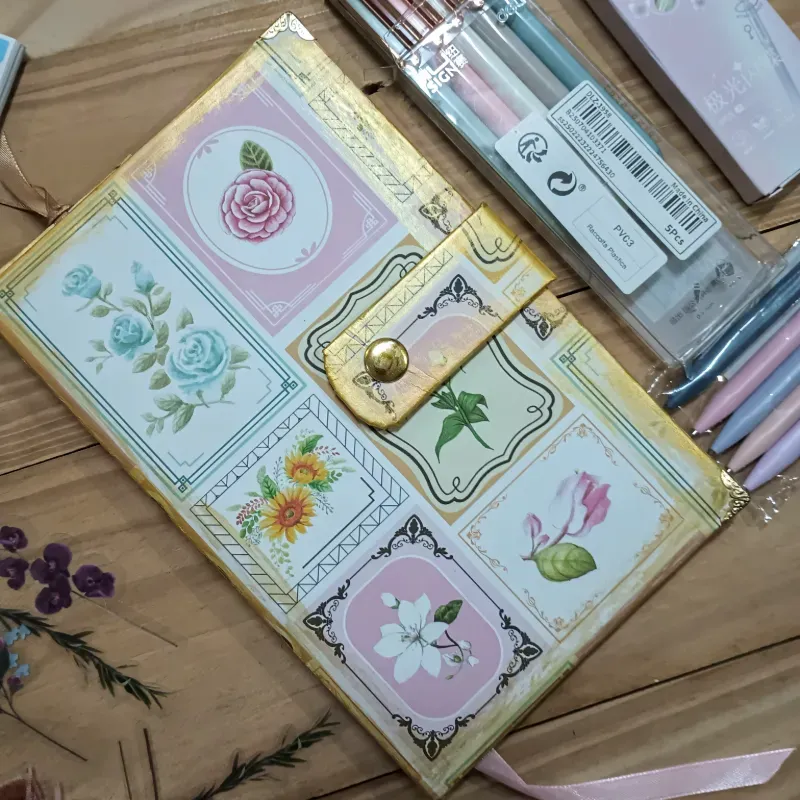 Diseño collage de flores