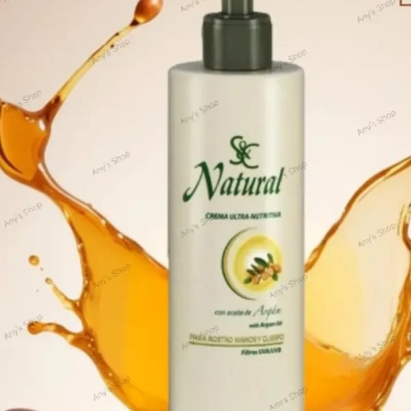 Crema para rostro , manos y cuerpo (Argán )