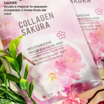 Mascarilla de Colágeno Sakura , Sadoer