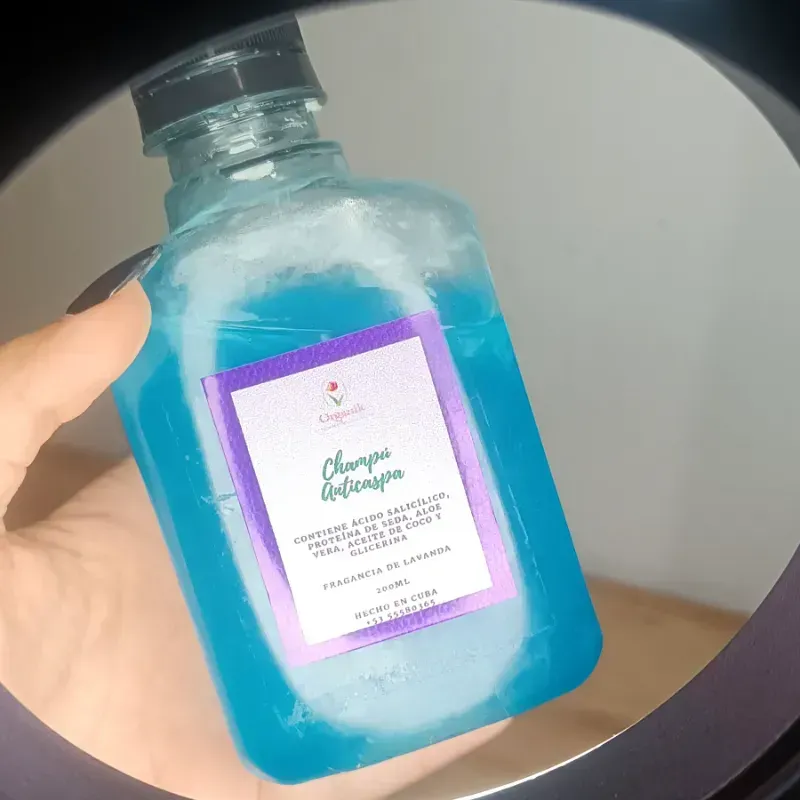 Champú anticaspa de ácido salicílico