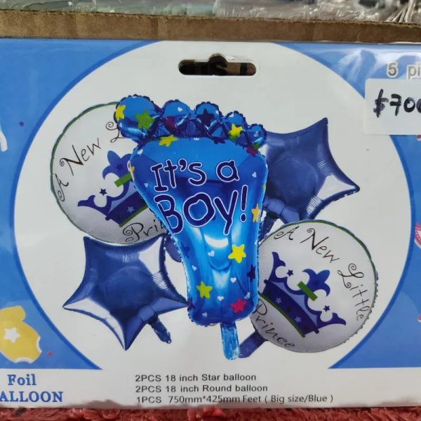 Set de 5 globos