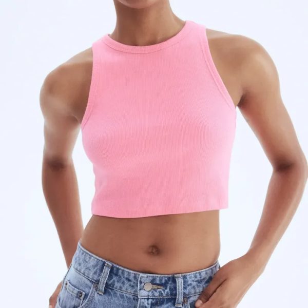 Camiseta crop H&M