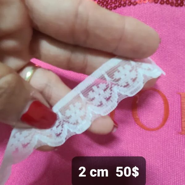 Punta 2cm ancho con concha