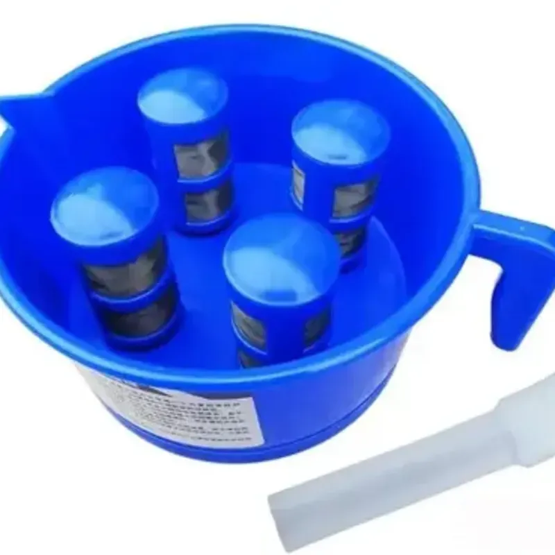 Embudo 4 filtros separador de aceite