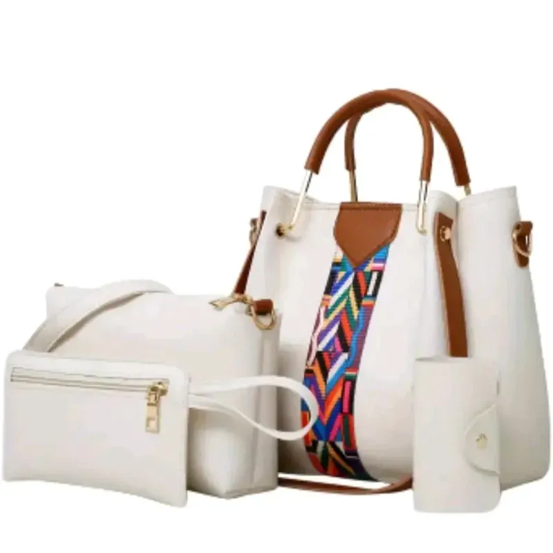 Cartera para mujer con 4 accesorios