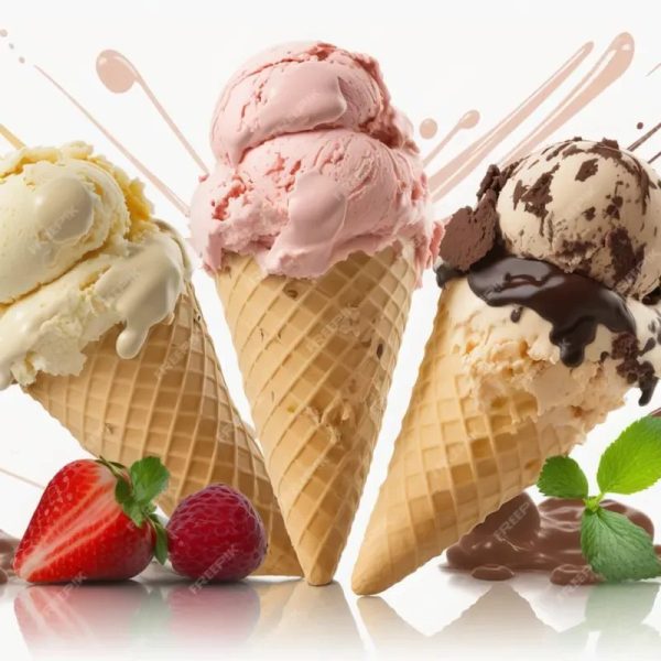 Helado de Fresa Bombón - Tina de 4.5 Litros