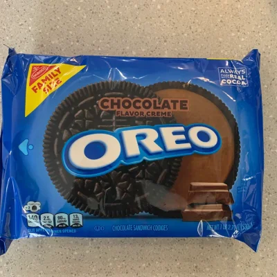 Oreo choco crema family size