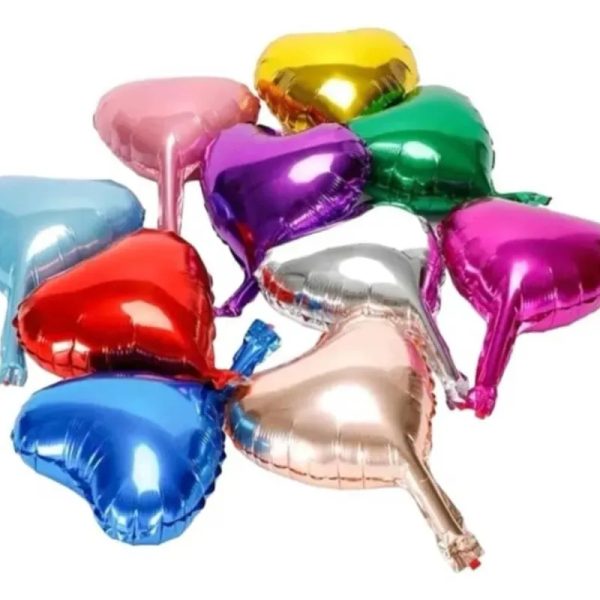 Corazón Metálico Inflable (25cm)