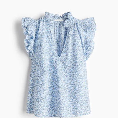 Blusa con ribetes H&M