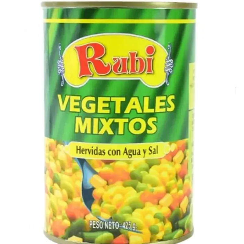 Vegetales Mixtos Rubi (425 g)