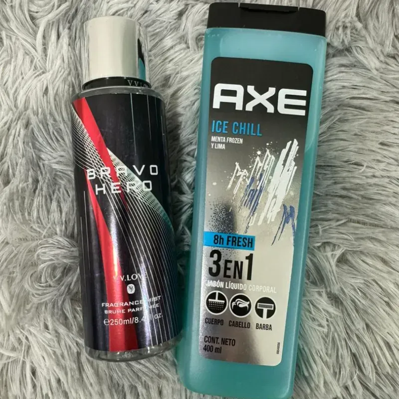  Set Ice Chill + Bravo HERO – Frescura y presencia masculina