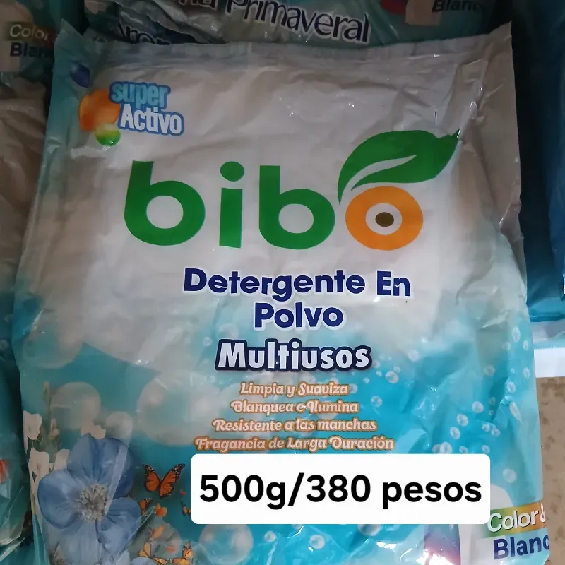 Detergente en polvo