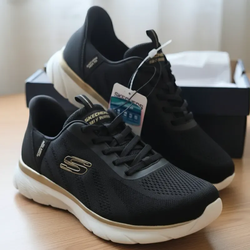 SCKECHERS Womens Summits Night Chic Hands Free Slip-ins