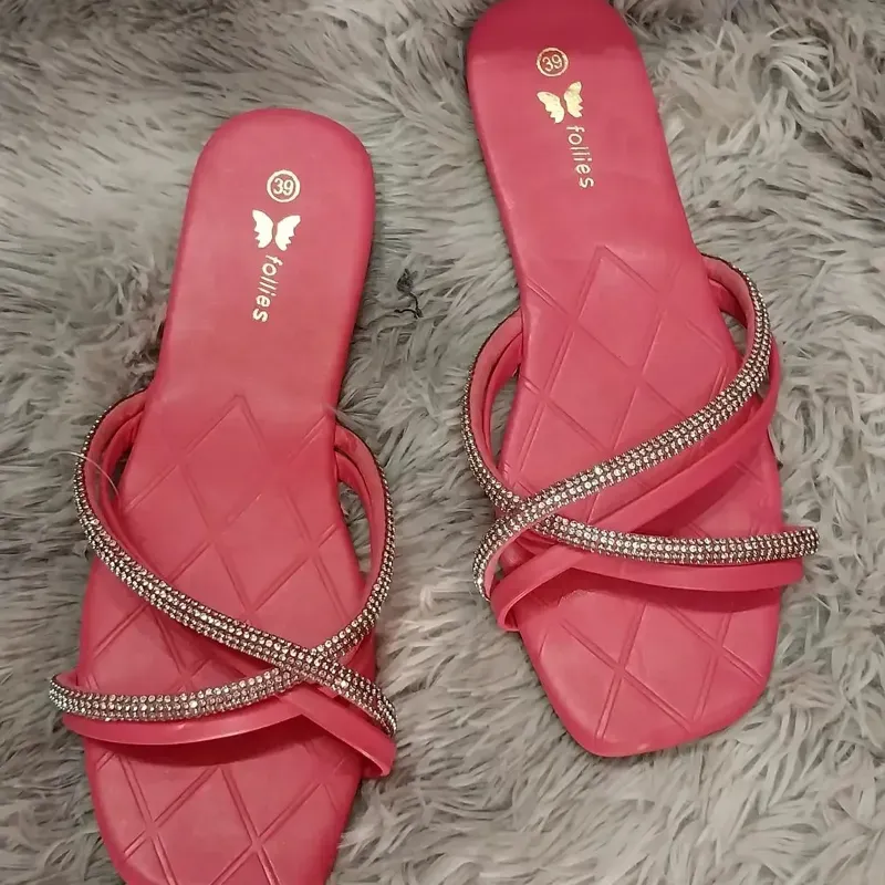 Sandalias rosadas