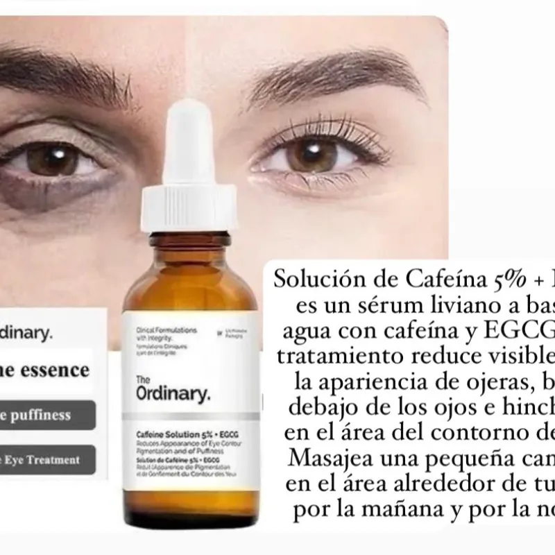 Serum contorno de ojos de The Ordinary