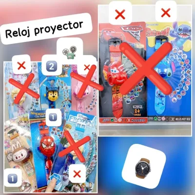 Reloj Proyector Temático