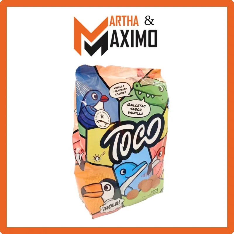 Galletas Toco Sabor Vainilla