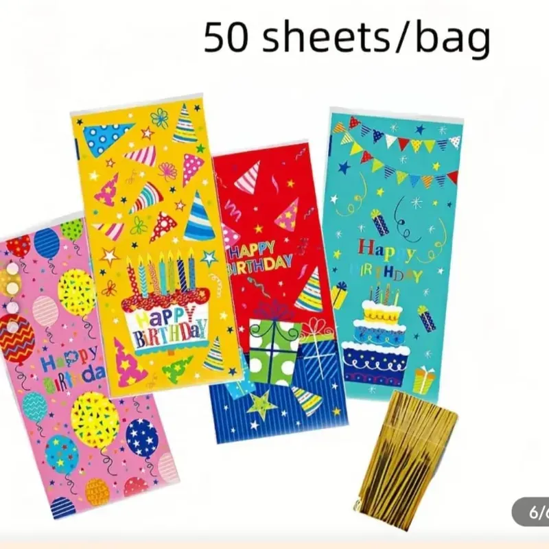 BOLSAS PARA REGALOS MULTICOLORES