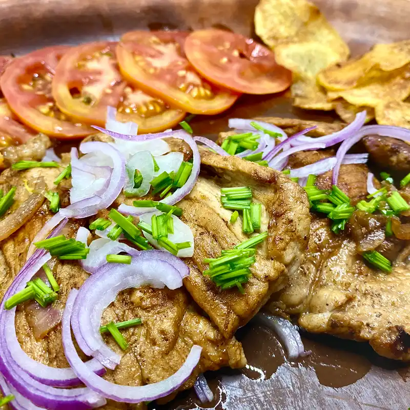 Bistec de Cerdo a la plancha