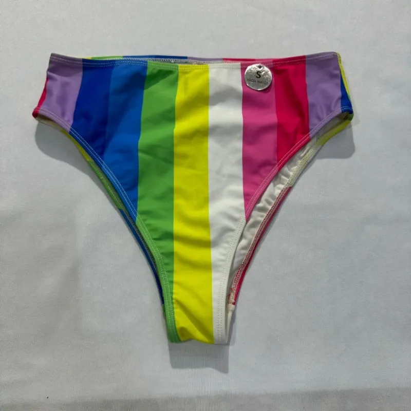 Parte de Debajo Bikini Rayas de Colores