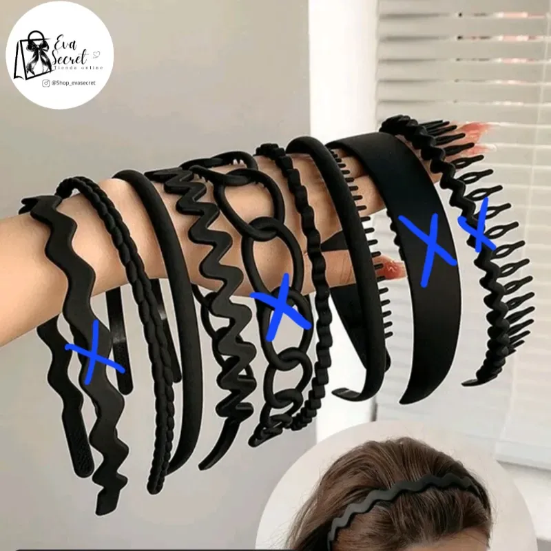 Set 5 piezas de cintillos