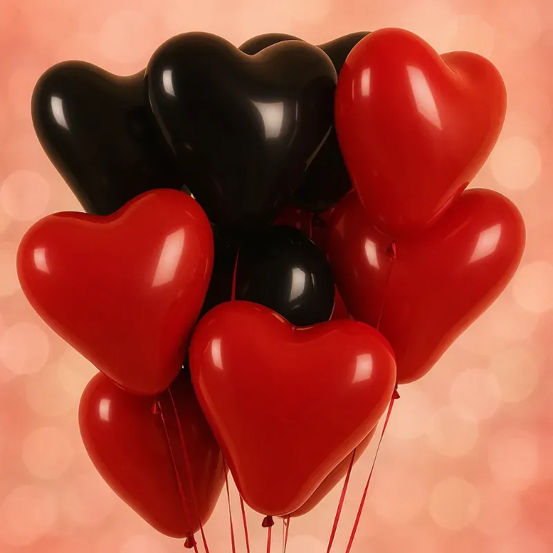 Globos en forma de corazón (PAR)