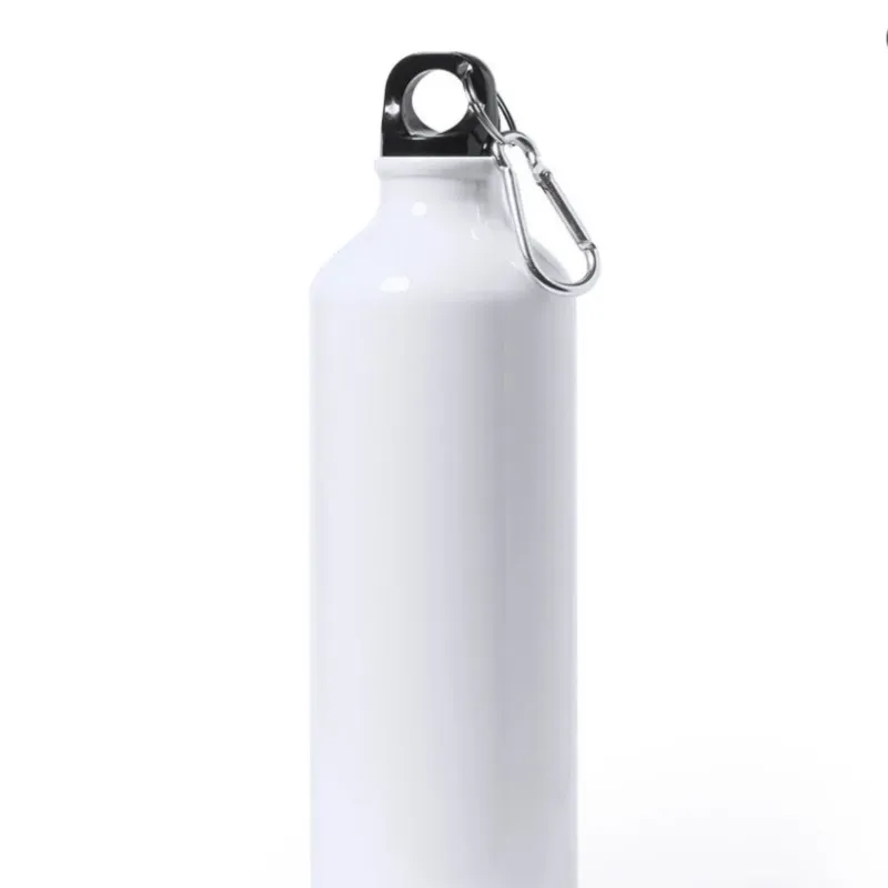 Botella de agua de aluminio con agarre