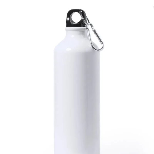 Botella de agua de aluminio con agarre