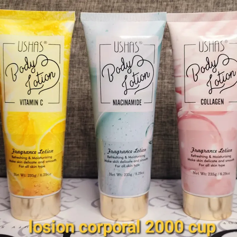 Losion corporal de vitamina c , niacinamida y colageno