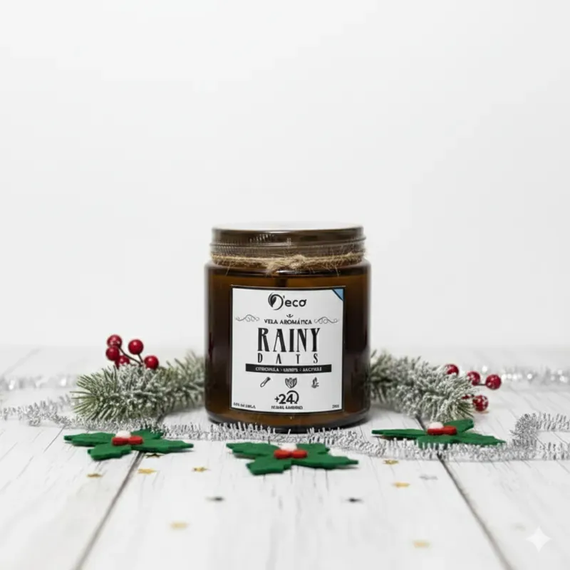 Rainy days vela aromática