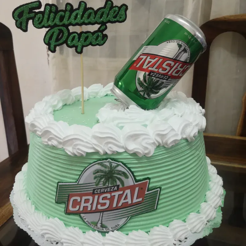 Cake Cerveza Cristal