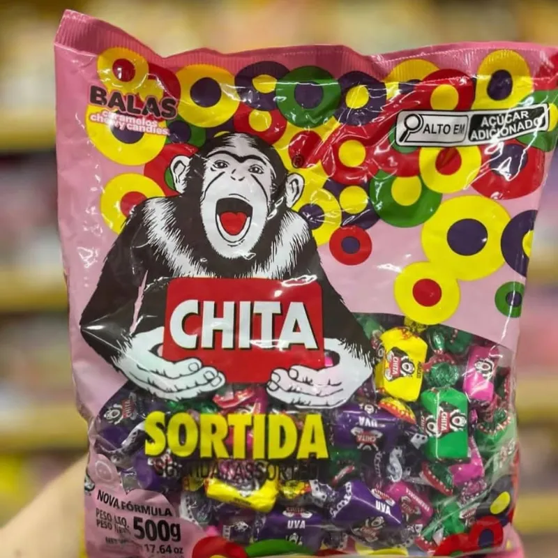 Paquete de caramelos surtidos suaves