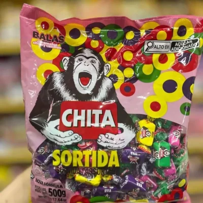 Paquete de caramelos surtidos suaves