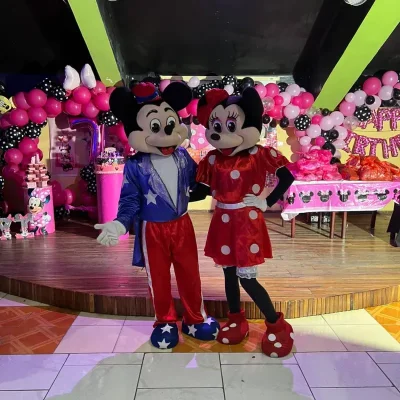 Mickey y Minnie mouse