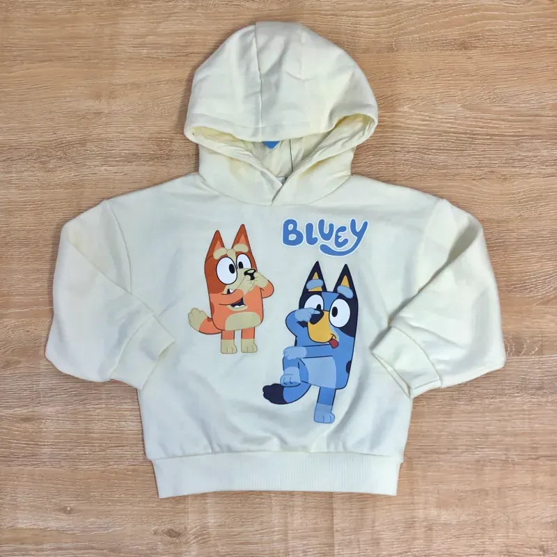 Abrigo de Bluey con capucha