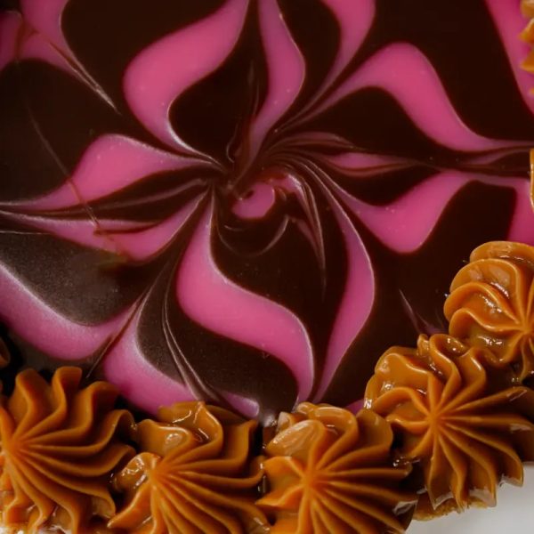 Mini toffee de fresa